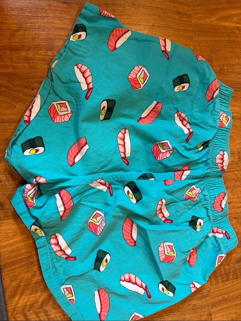 Old Navy Teal Boys' Sushi Print Boxers